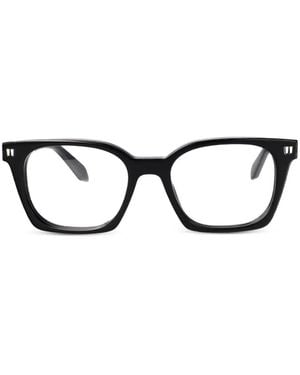 Off-White c/o Virgil Abloh Brille Mit Logo - Schwarz