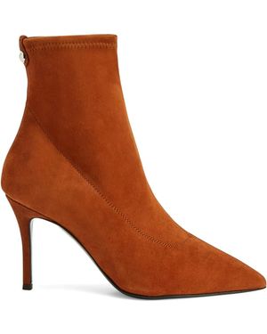 Giuseppe Zanotti Mirea Pointed-Toe Boots - Brown