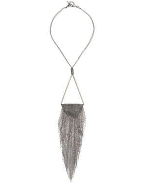 Fabiana Filippi リジッド ネックレス ホワイト | Lyst