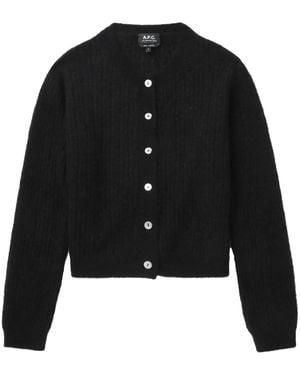 A.P.C. Milo カーディガン - ブラック
