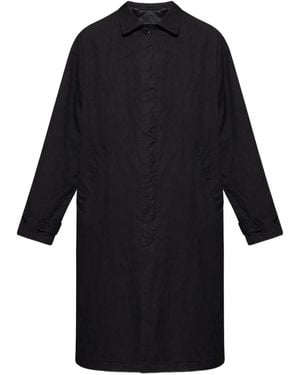 Comme des Garçons Buttoned Coat - Black