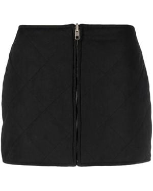 Ksubi Reversible Zip-Up Miniskirt - Black
