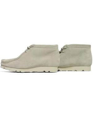 Clarks Botas Desierto Con Cordones - Blanco