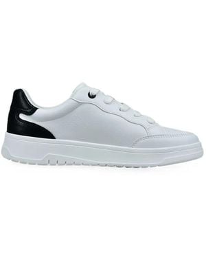 Bugatti Sneakers Mit Logo-Patch - Weiß