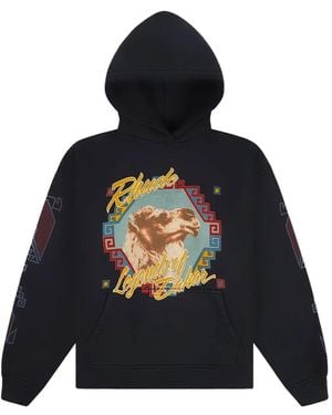 Rhude Legends Of Dakar Hoodie - Blau