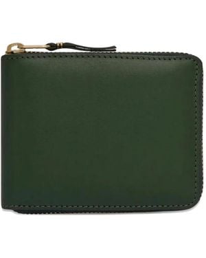 Comme des Garçons Classic Leather Line Wallet - Green