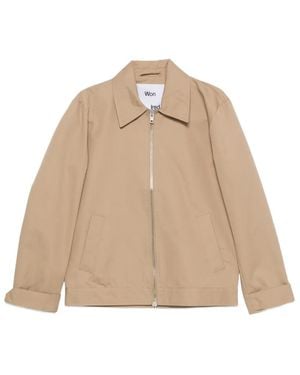 Won Hundred Peter Zip-Up Jacket - Natural