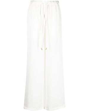 Cult Gaia Drawstring Straight-Leg Trousers - White