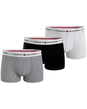 Tommy Hilfiger Logo-Waistband Boxers (Pack Of Three) - White