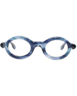 Paloceras Gafas Con Montura Redonda - Azul