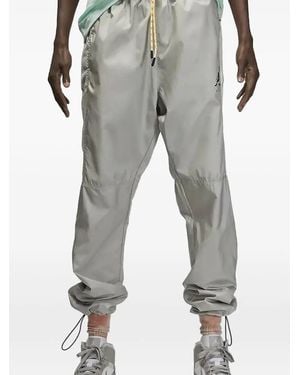 Nike Drawstring Track Pants - Gray