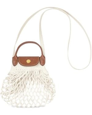 Longchamp Le Pliage Filet Xs Knitted Mesh Cross-Body Bag - Multicolour