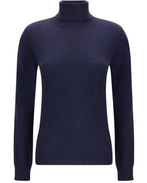 Balenciaga Turtleneck Sweater - Blue