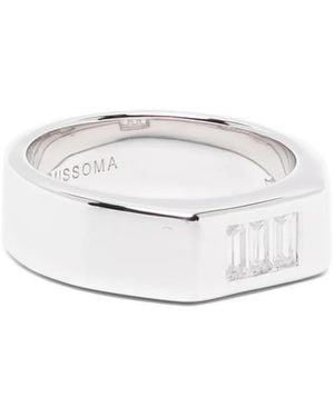 Missoma X Lucy Williams Chunky Ring - White