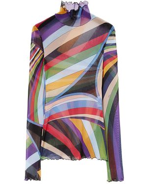 Emilio Pucci Iride トップ - マルチカラー