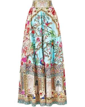 CAMILLA Sultans And Queens Maxi Skirt - White