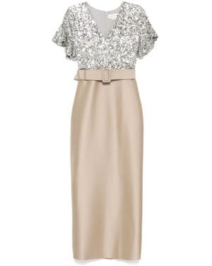 Sachin & Babi Marlene Gown - Natural