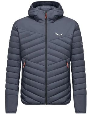 Salewa Doudoune Brenta Rds À Capuche - Blue