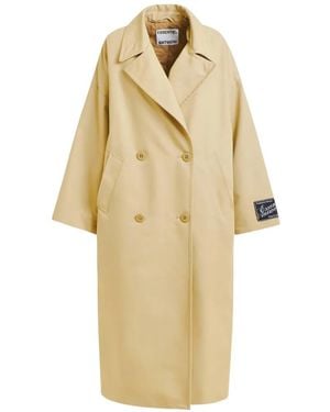 Essentiel Antwerp Double-Breasted Trench Coat - Metallic