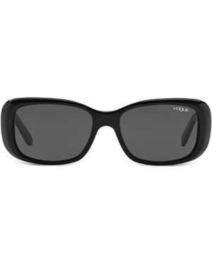 Vogue Eyewear Oval-Frame Sunglasses - Black