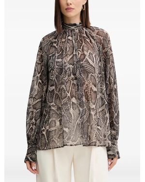 Guess Audrine Blouse - Brown