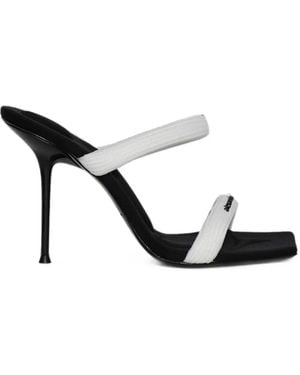 Alexander Wang Julie Webbing Sandals - White