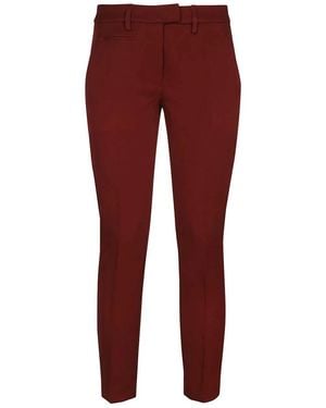 Dondup Stretch Slim Pants - Red