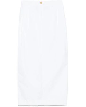 KHAITE Lucian Skirt - White