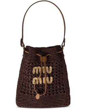 Miu Miu Bucket Bags - Brown