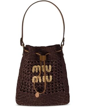 Miu Miu Bucket Bags - Brown