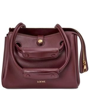 Loewe Small Madrid Bag - Purple