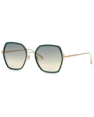 Chopard Occhiali Da Sole Geometrici - Metallizzato