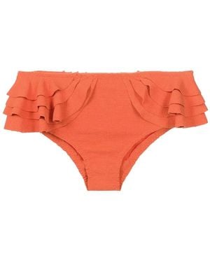 Clube Bossa Bas De Bikini Bandara À Taille Haute - Orange
