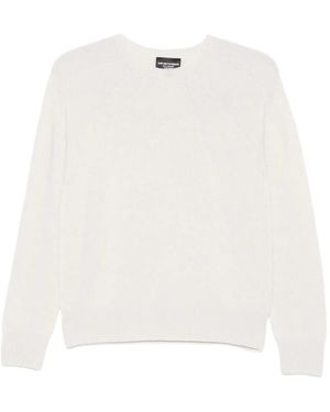 Emporio Armani Cashmere Wool Jumper - White