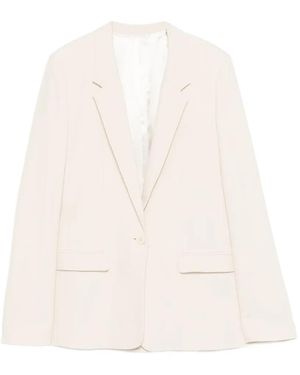 Isabel Marant Feray Single-Breasted Jacket - Natural
