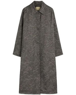 Momoní Jacquard Coat - Grey