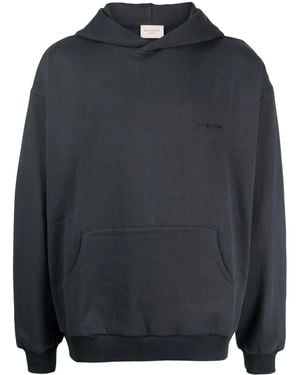 Buscemi Sudadera con capucha y placa del logo - Azul
