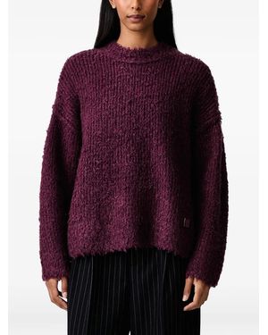 WRSTBHVR Arfus Pullover Aus Bouclé - Rot