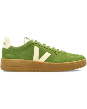 Veja Baskets V-82 À Empiècements - Green