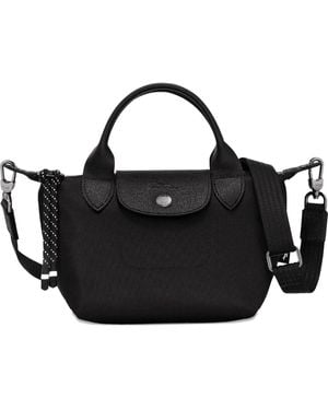 Longchamp Extrakleine Le Pliage Energy Tote Bag - Schwarz