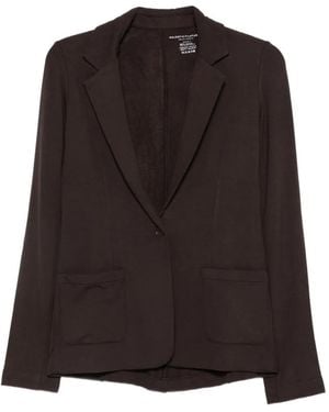 Majestic Filatures Single-Breasted Patch-Pocket Blazer - Brown