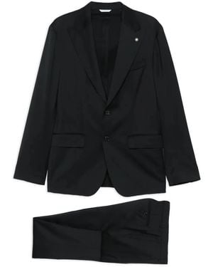 Manuel Ritz シングルスーツ - ブラック