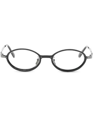 Kuboraum Round-Frame Sunglasses - White