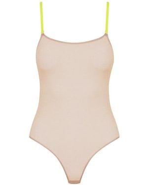 Maison Close Corps À Corps Bodysuit - White