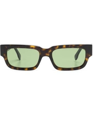 Retrosuperfuture Roma Rectangle-Frame Sunglasses - Green