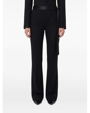 The Attico Tailored Trousers - Black