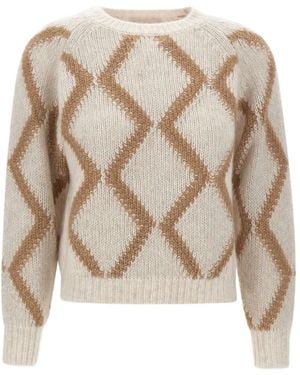 Hemisphere Cable-Knit Jumper - Natural