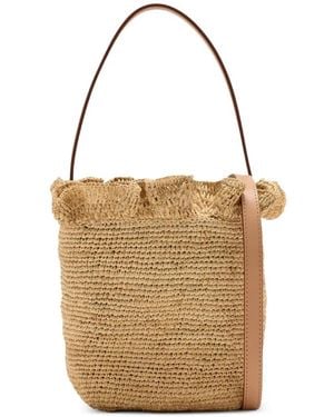 Loeffler Randall Borsa A Secchiello Laith Piccola Con Ruches - Neutro