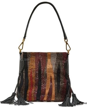 Maliparmi Schultertasche Mit Perlen - Schwarz