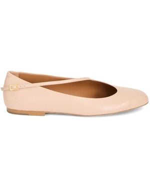 Jil Sander Elyss Ballet Flats - Natural